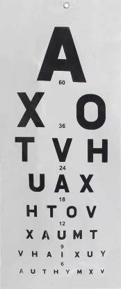 Shakuntla Eye Vision Test Chart Snellen (Combo Hindi and English Chart) (100)